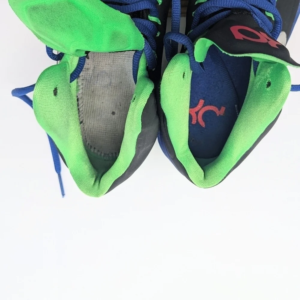 Nike KD 5 GS 'Black Poison Green Hyper Blue Sneakers